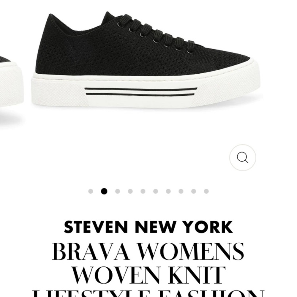 Steve Madden STEVEN NEW YORK
BRAVA WOMENS WOVEN KNIT LIFESTYLE FASHION SNEAKERS